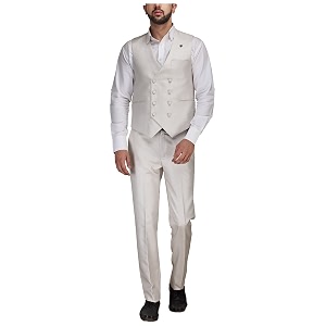 PLATINUM STUDIO Mens Slim Suit Trousers