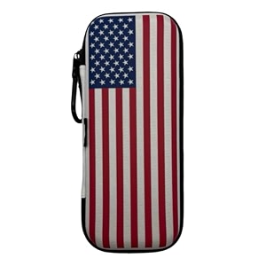 platypus golf co golfing caddie hard travel case organizer - hinging glove shaper amp holder - mesh pocket amp storage slots for phone tees divot tools amp ball markers - golfers cases for men amp women