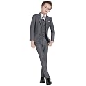 Plavict Boys39 Suits Slim Fit 5 Piece