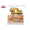 PLAY ME City Build Excavator Toy Truck for Kids - Interactive Construction Vehicle with Realistic Design - Durable and Educational Toy for Boys and Girls