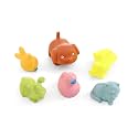 Play Nation Premium Bath Toys for Babies, Style Squeeze Toy for Toddlers,Chu Chu Toys for Newborn Baby, Bathtub Floating Animal Toy, Pack of 6,BIS Certified,Multicolor,0-2 Years (Pet Animal)