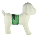PlayaPup Male Dog Belly Band, Shark Green, XX-Small