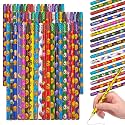 Playbees Emoticon Pencils for Kids, Fun Bulk School Supplies Set, 72 Pack