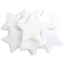 Playfully Ever After 1 Inch 140pc Stiff Felt Stars (White)