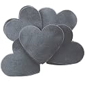 Playfully Ever After 3 Inch 28pc Felt Hearts (Slate)