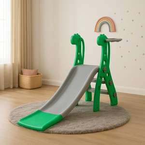 playgro giraffe slide for kids  sturdy and safe indooroutdoor toddler slide
