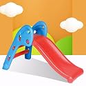 PLAYGRO Super Senior Slide for Kids| Foldable Indoor & Outdoor Garden Style for Toddlers Boys and Girls 2+ Years| Easy Assembly, Safe & Fun Play- Red & Blue