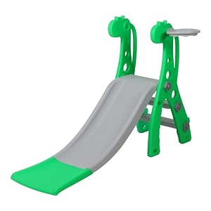 playgro super senior slide for kids foldable indoor amp outdoor garden style for toddlers boys and girls 2 years easy assembly safe amp fun play- red amp blue