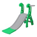PLAYGRO Super Senior Slide for Kids| Foldable Indoor &amp; Outdoor Garden Style for Toddlers Boys and Girls 2+ Years| Easy Assembly, Safe &amp; Fun Play- Red &amp; Blue