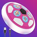 PlayMagic Paw Patrol Skye USB Rechargable Hover Football|Indoor Floating LED Light Soccerball|Air Football Disc with Soft Foam Bumper|Glide on All Floor Types|Birthday Gift for Kids3+|Made in India