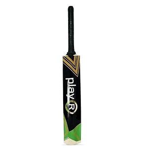 playr flick tennis popular willow bat - superior grip high performance cricket bat for power shots durable lightweight for training casual club matches for all season
