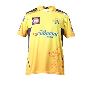 playr x chennai super kings match jersey  dhoni 7 ipl 2023 edition unisex kid39s durable lightweight sportswear csk t-shirt for training practice outdoor amp match day comfortable for all season