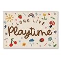 Playroom Kids Wall Decor Long Live Playtime Whimsical Classroom