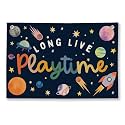 Playroom Wall Decor, Kids Toddler Boy Playroom Space Nursery Decor Hanging Linen Banner, Play Room Wall Decor for Kids Boys Nursery, 20x30 Inch