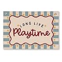 Playroom Wall Decor, Play Room Wall Decor for Nursery, Toddler Playroom Decor Hanging Linen Banner 20x30 Inch