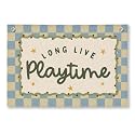 Playroom Wall Decor, Toddler Playroom Decor Hanging Linen Banner,Play Room Wall Decor for Nursery, 20x30 Inch