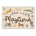 Playroom Woodland Animal Wall Decor, Toddler Playroom Decor Hanging Linen Banner,Play Room Wall Decor for Nursery Nursery, 20x30 Inch