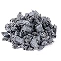 Playsafer Rubber Mulch Nuggets Protective Flooring for Playgrounds, Swing-Sets, Play Areas, and Landscaping (Gray, 77 CU. FT. - 2,000 LBS)