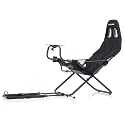PLAYSEAT Challenge Actifit - Black - Gaming Seat - Foldable, Adjustable - Compatible with Logitech, Thrustmaster and Fanatec Steering Wheels