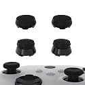 PlayVital FPS Thumbstick Extenders for Xbox Series X/S &amp; Xbox One Controller, 2 High Raise + 2 Mid Dome Joystick Caps, Thumbs Pro ARMOR Thumb Grips for Better Aim &amp; Control – Black