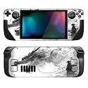 PlayVital Full Set Protective Skin Decal for Steam Deck LCD, Custom Stickers Vinyl Cover for Steam Deck OLED - Mistborn Dragon
