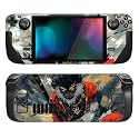 PlayVital Full Set Protective Skin Decal for Steam Deck LCD, Custom Stickers Vinyl Cover for Steam Deck OLED - Fallen Wukong