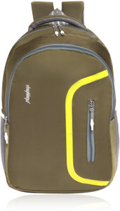 playybags large 35 l laptop backpack large 35 l laptop backpack 102 olive green green