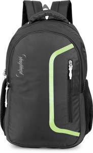 playybags large 35 l laptop backpack waterproof laptop bag with rain cover black