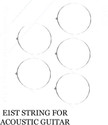 Pleasure Acoustic Hybrid Slinky 2222 Electric Guitar Strings | Stainless Steel Replacement Set Guitar String