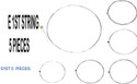 Pleasure Acoustic Pulse 1152 Guitar String Set | Bronze Wound Acoustic Guitar Strings Guitar String