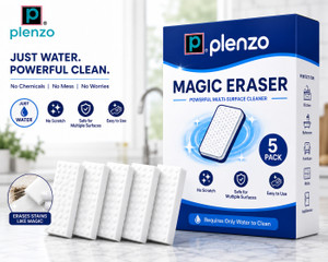 Plenzo Magic Eraser Sponge Multi Surface Scrub