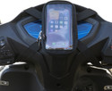 PLERIZA Mobile Holder/Pouch/Mount for All Types of Scooter Scooty Activa Jupiter EV etc Bike Mobile Holder