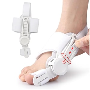 bunion corrector for women amp men toe straightener for women amp men toe straightener adjustable direction leg finger straightener for rightleft foot foot thumb bone straightenerwhite