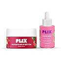 PLIX - THE PLANT FIX Vitamin C & E Combo, Guava Face Serum and Pomegranate Lip Scrub (20 ml + 15gm), For Skin Brightening with Hyaluronic Acid | Exfoliating Lip with Cocoa Butter | For Women & Men