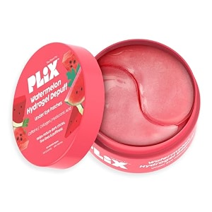 the plant fix plix watermelon hydrogel under eye patches for dark circles amp puffiness reduction  caffeine amp hyaluronic acid  eye patches  instantly hydrates amp cools  60 patches