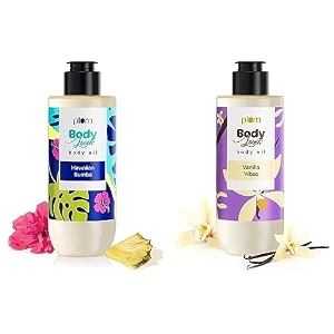 plum body lovin39 beachy body oil duo  hawaiian rumba amp vanilla vibes body oil combo  instant glow  intense moisture  non-greasy