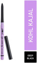 Plum Eye-Swear-By Kohl Kajal | Deep Black| Matte Finish | Smudge Proof & Waterproof