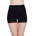 PLUMBURY Women39s Cotton Seamless Safety ShortsUnder Skirt
