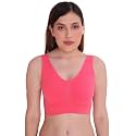 Plumbury Women39s Nylon Lightly Padded Wire Free
