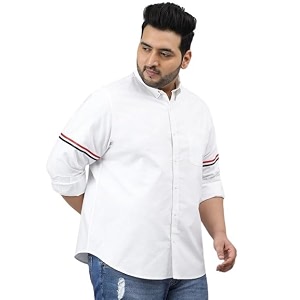 Plus line Men Plus Size Stylish Solid