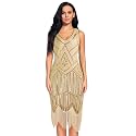 Plus Size 1920s Vintage Fringed Gatsby Sequin