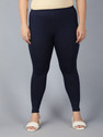 Plus Size Ankle Length Ethnic Wear Legging
