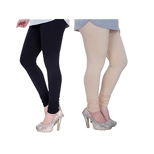 Plus Size Churidar Leggings for Women