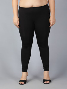 Plus Size Churidar Length Ethnic Wear Legging