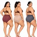 Plus Size Cotton Panties for Women 