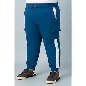 Plus Size Lycra Track Pant for Men