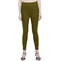 Plus Size Slub Lycra Trouser CigarettePencil Pants