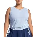 Plus Size Tank Tops for Women Drawstring