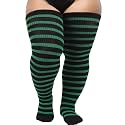 Plus Size Thigh High Socks for Women