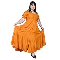 Plus Size Womens Ruffle Tiered Maxi Dress